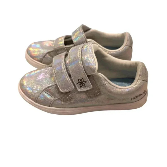Disney Other - Frozen Iridescent Girls' Toddler Frozen Double Strap Casual 12.5 Regular